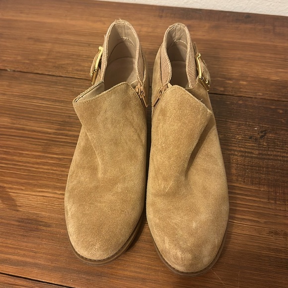 Vionic Womens Felicity Ama Tan Ankle Boots Size 9 - Picture 2 of 9